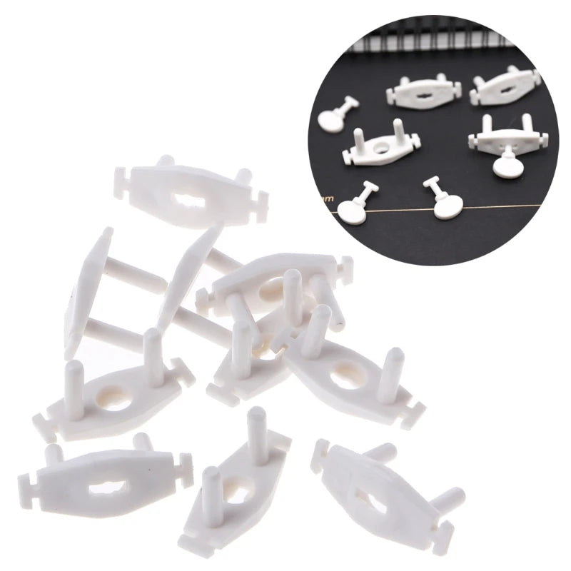 10pcs Power Socket Outlet Plug Protective ABS Cover Anti Electric Baby Safety Protector double security baby safety