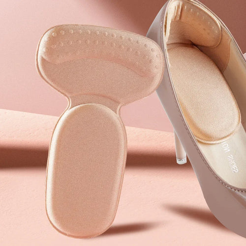 2 in 1 Forefoot and Heel Cushion Pads Self Adhesive Anti Blister Shoe Inserts High Heel Insoles Anti Slip Shoe Size Foot Care
