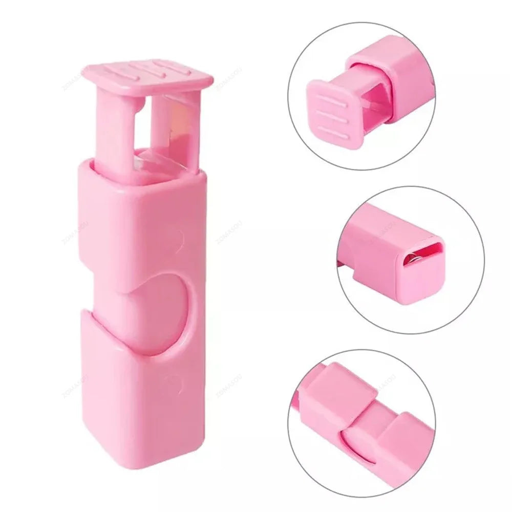 5Pcs Food Sealing Clips Bread Storage Bag Clips For Snack Wrap Bags Spring Clamp Reusable Kitchen Organization Sealing Clamp