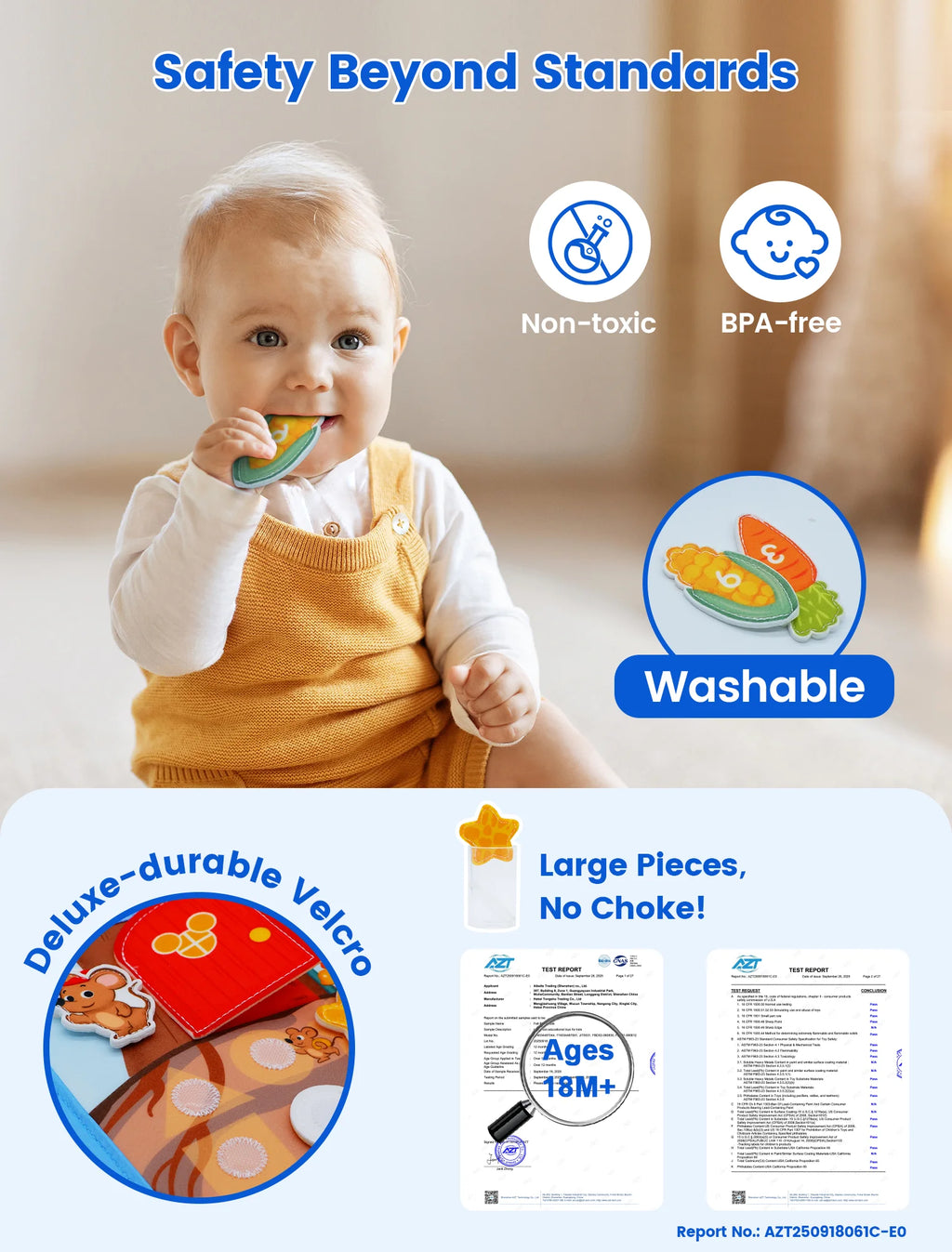 Montessori Toys Busy Book for Kids Color Shape Animal Cognition Early Education Toys Puppy Quiet Book Fine Motor Toys