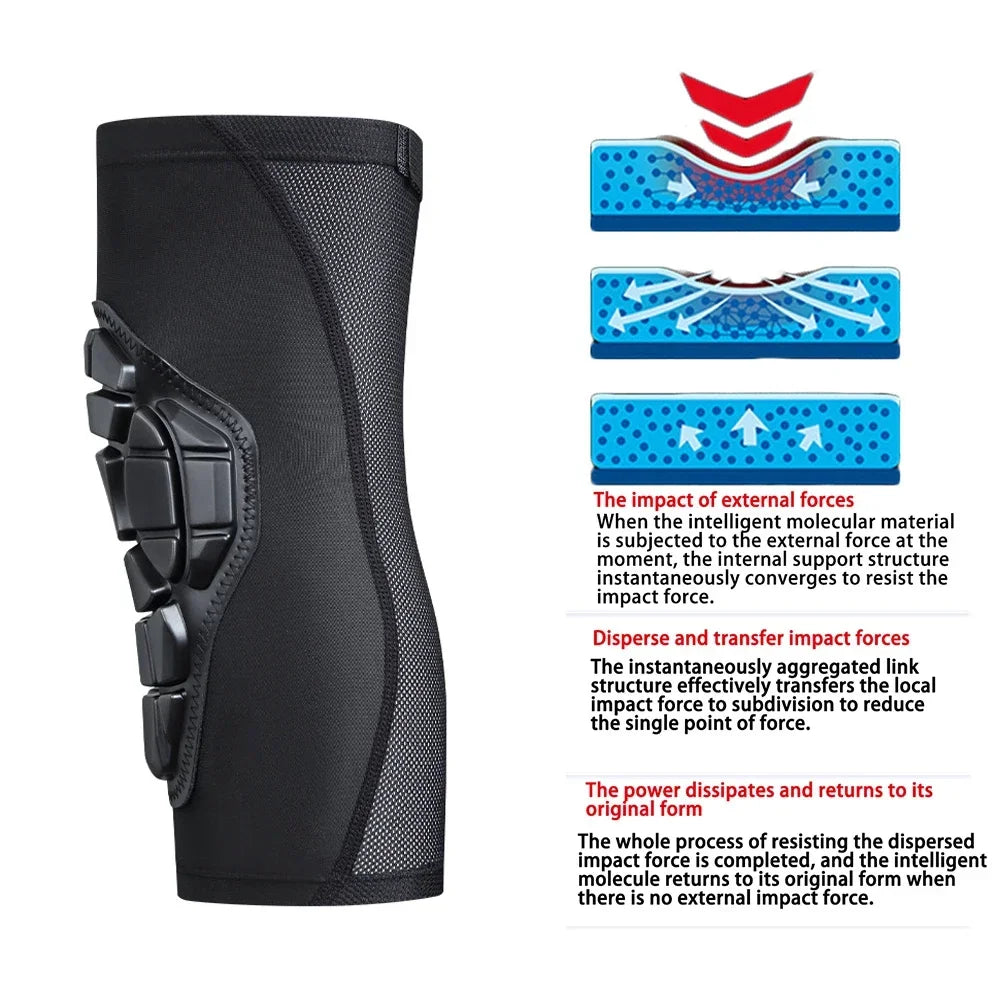 1/2Pcs Knee Elbow Pads for Kids Youth, Compression Sleeves Pads Guards Sports Protective Gear for Cycling, Basketball, Football
