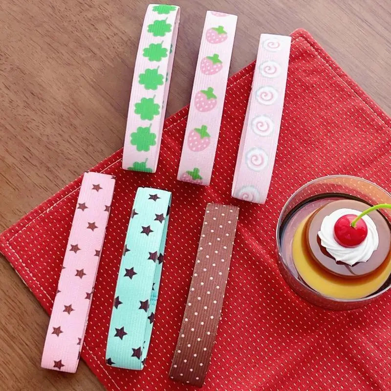 Adjustable Notebook Straps Loose-leaf Notebook Elastic Strap DIY Decoration Band Binding Rope Cute Star Binder Strap