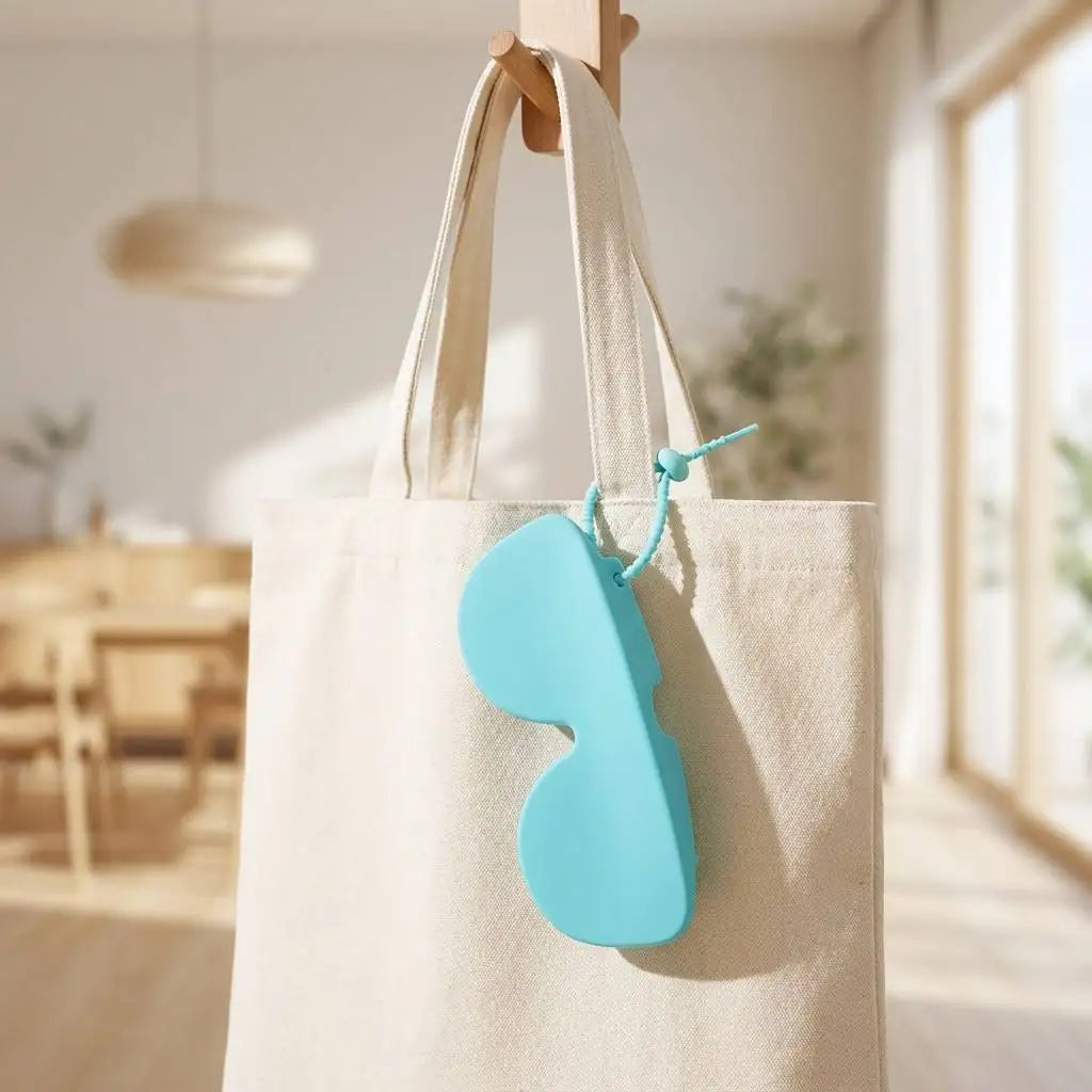 Eyeglass case, travel silicone protective case, sunglasses storage bag