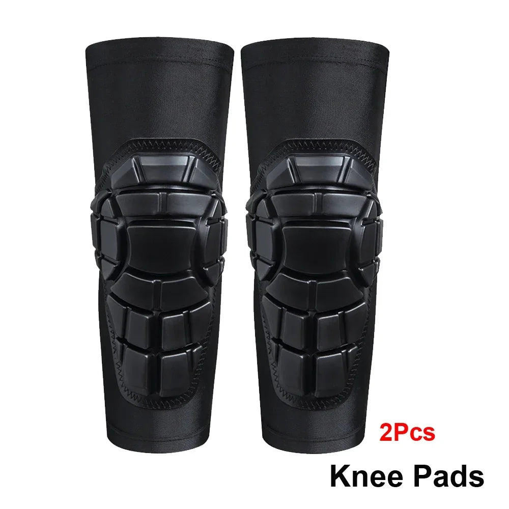 1/2Pcs Knee Elbow Pads for Kids Youth, Compression Sleeves Pads Guards Sports Protective Gear for Cycling, Basketball, Football