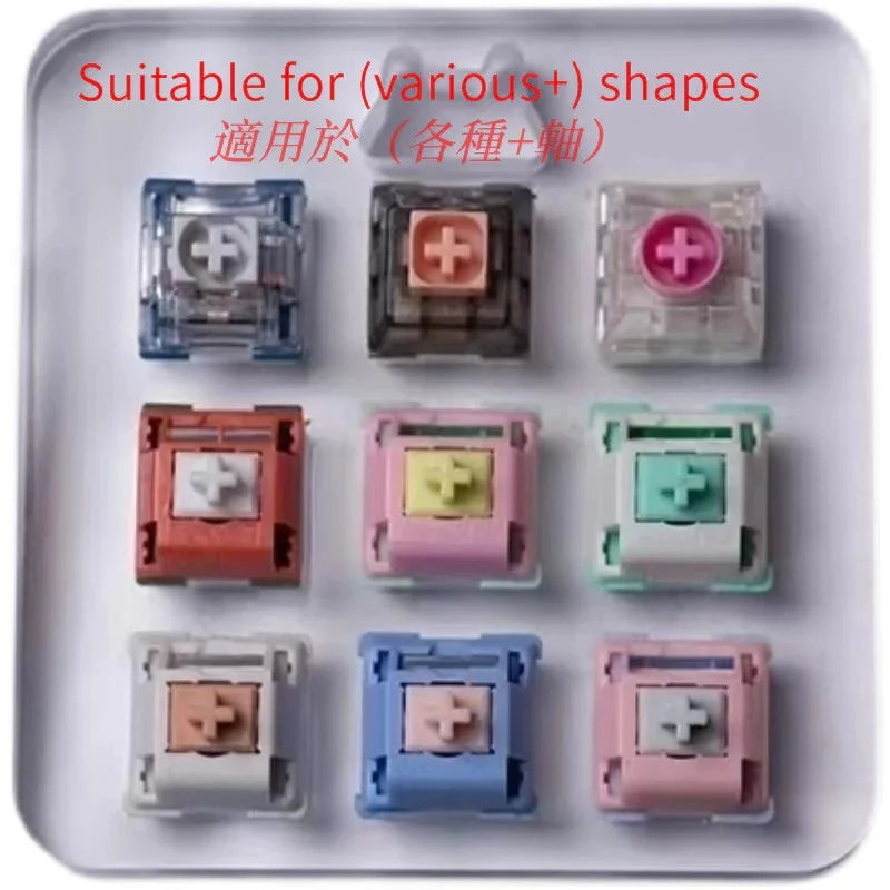 New Cartoon Food Cross Axis Key Caps Cute Cheese Keycap For Mechanical Keyboard