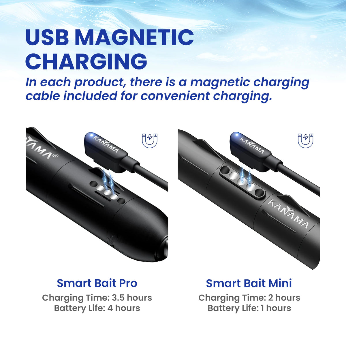 Discount Fishing Bait Pro - Affordable Live Fish Simulation Acoustic Technology 300m Waterproof Depth Kanama Smart